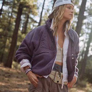 Free People Hit the Slopes Fleece Jacket